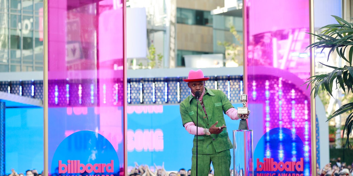 Twitter Calls Out the BBMAs for Playing Post Malone When DaBaby Won 1 Twitter Calls Out the BBMAs for Playing Post Malone When DaBaby Won