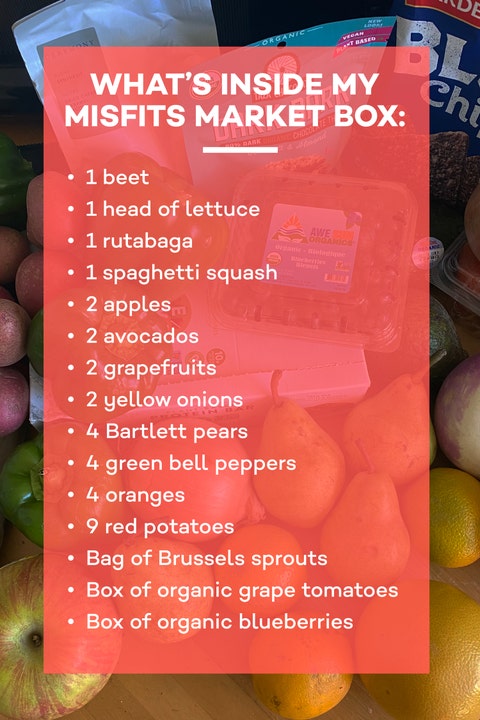 redlettuce,lettuceleaf what"s inside my misfit market box one beet one head of lettuce