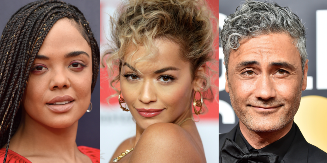 The Best Tweets About Rita Ora, Taika Waititi, and Tessa Thompson's 3-Way Kiss 1 The Best Tweets About Rita Ora, Taika Waititi, and Tessa Thompson's 3-Way Kiss
