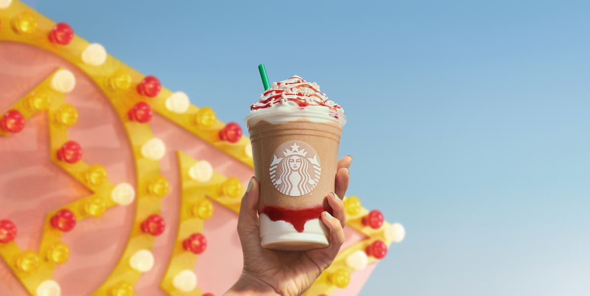 Starbucks Has a New Summer Line-Up That Includes a Strawberry Funnel Cake Frappuccino 1 Starbucks Has a New Summer Line-Up That Includes a Strawberry Funnel Cake Frappuccino