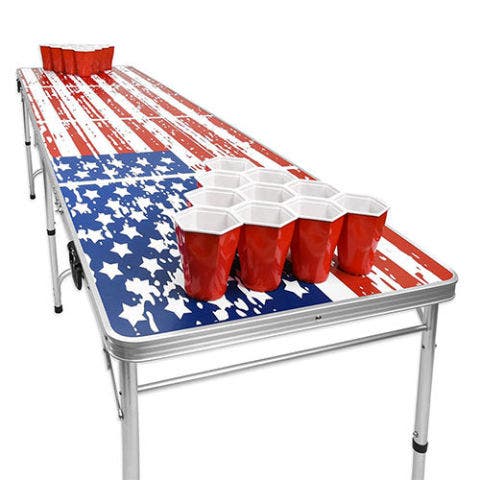 floatable beer pong table