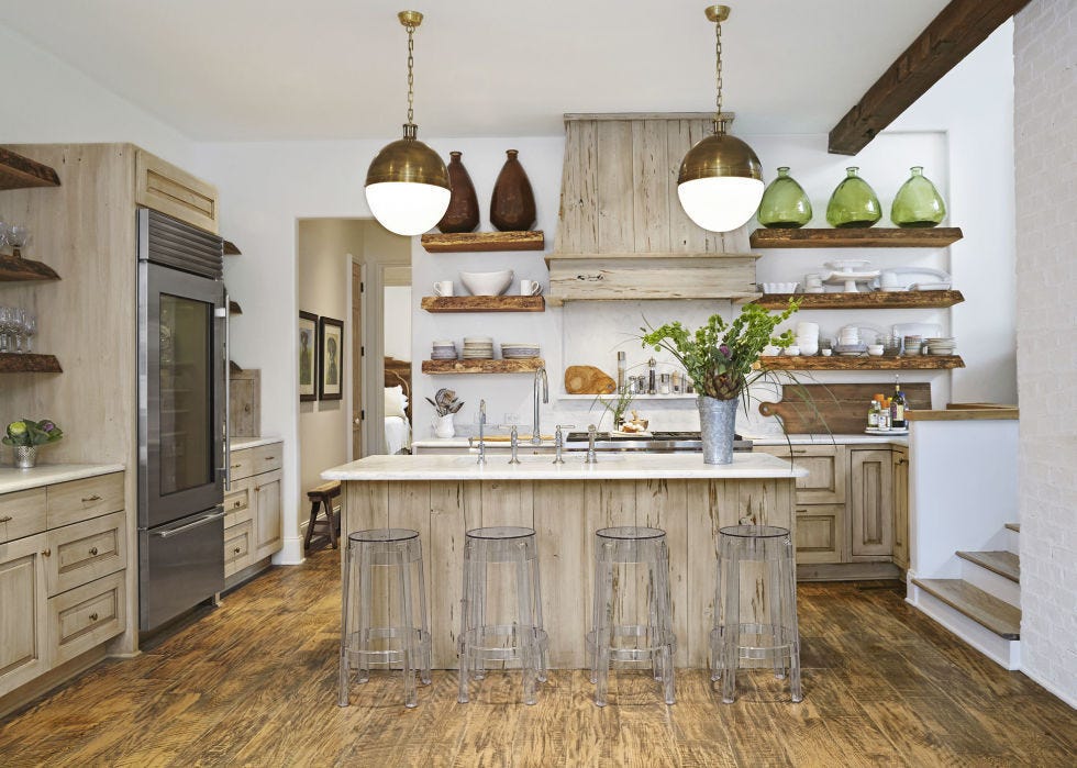 34 Farmhouse Style Kitchens - Rustic Decor Ideas For Kitchens