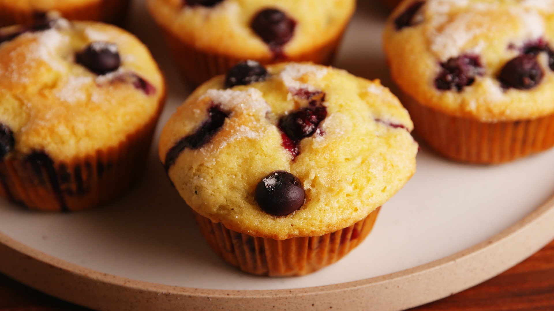 Classic Blueberry Muffins-image