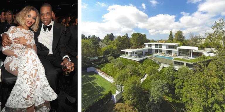 Beyonce & Jay-Z Renting $45 Million Los Angeles Mansion 