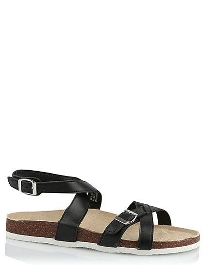 flat sandals asda