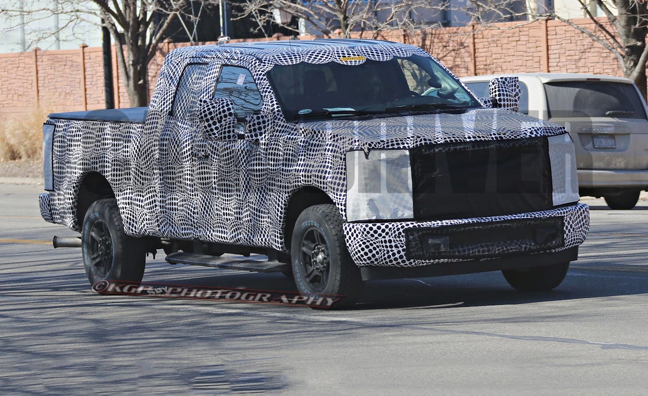 2017 Ford F-series Super Duty Spy Photos – News – Car And Driver