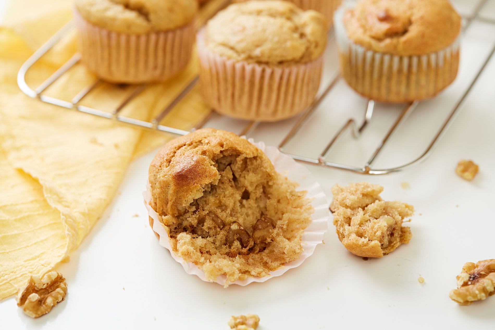 Banana Nut Muffins-image