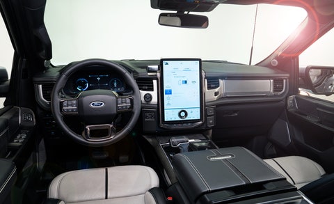 2021 ford f150 lightning interior