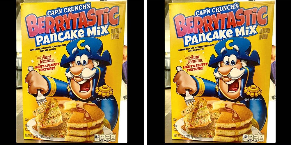captain crunch pancake mix