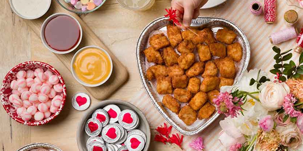 ChickfilA Is Serving Chicken Nuggets in HeartShaped Trays for