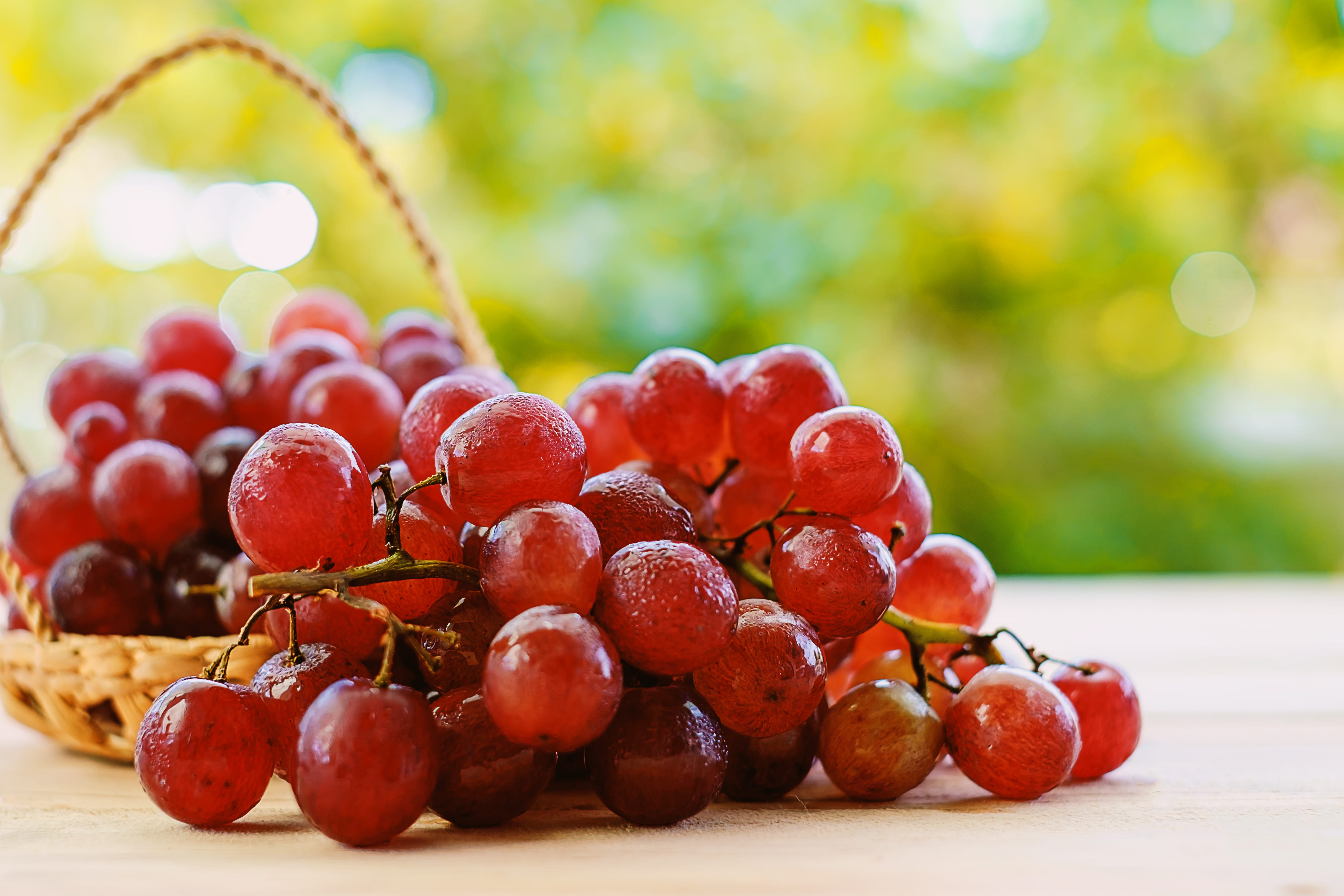 grape clusters