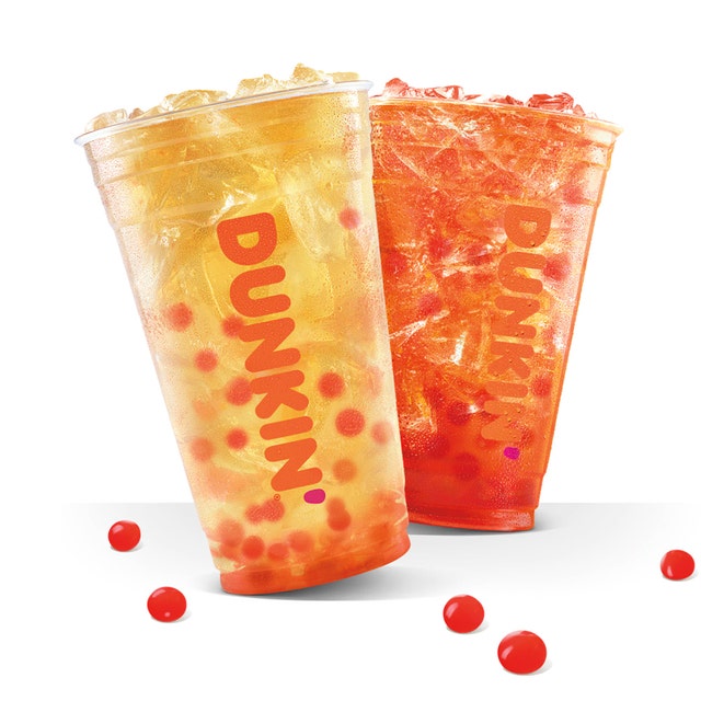 Dunkin’ Is Testing Bubble Tea Drinks With New Strawberry Popping