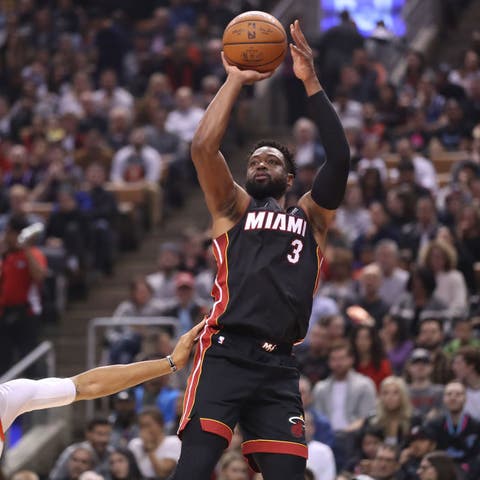 Miami Heat v Toronto Raptors dwayne wade