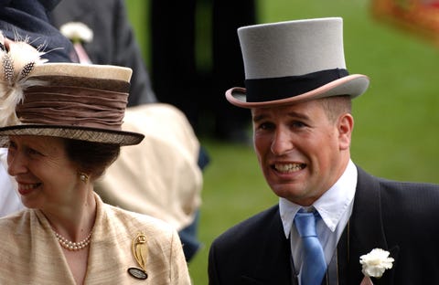 princess anne, the princess royal and her son peter phillips attend the first day of royal ascot on june 20, 2006 photo by anwar husseinwireimage