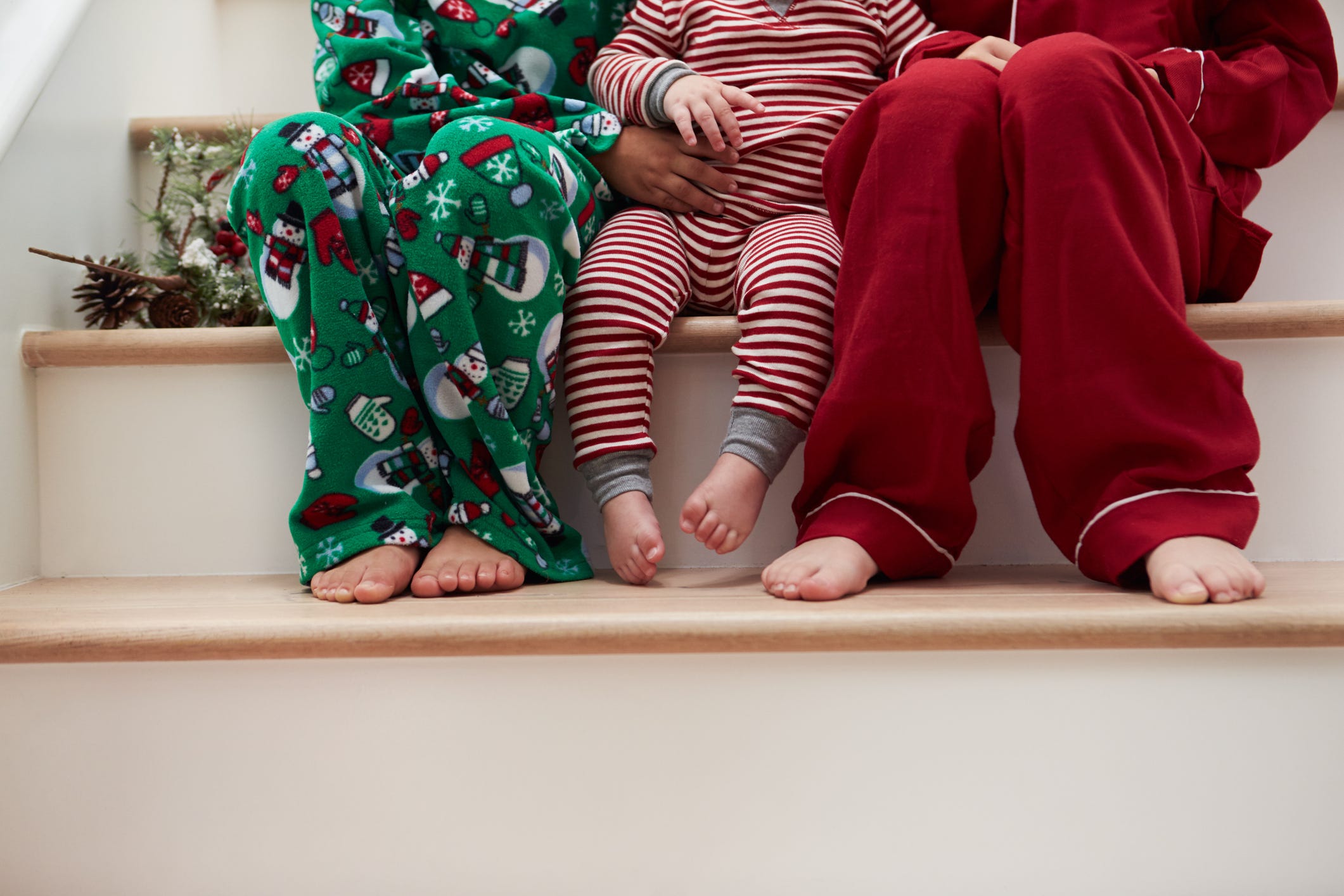 green fair isle pajamas
