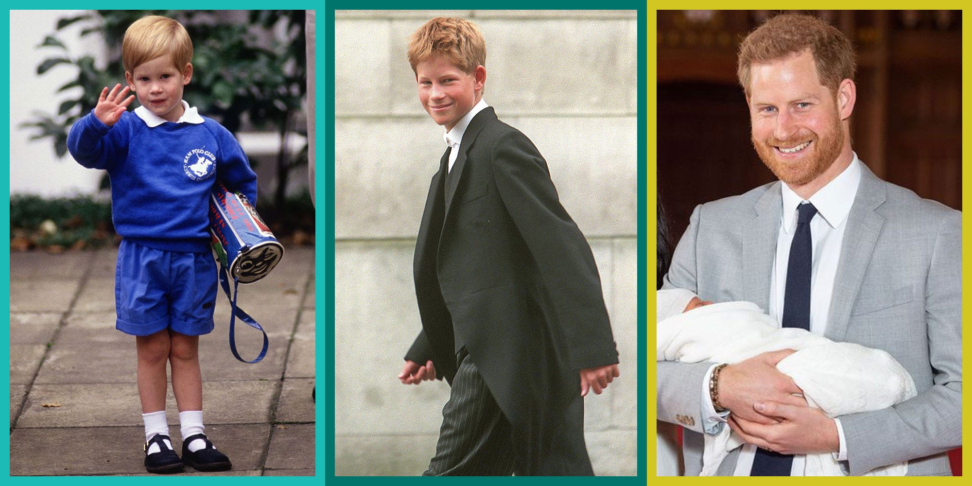 Prince Harry Through The Years - 53 Photos Of Prince Harry's Childhood ...