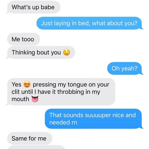 sexting examples.