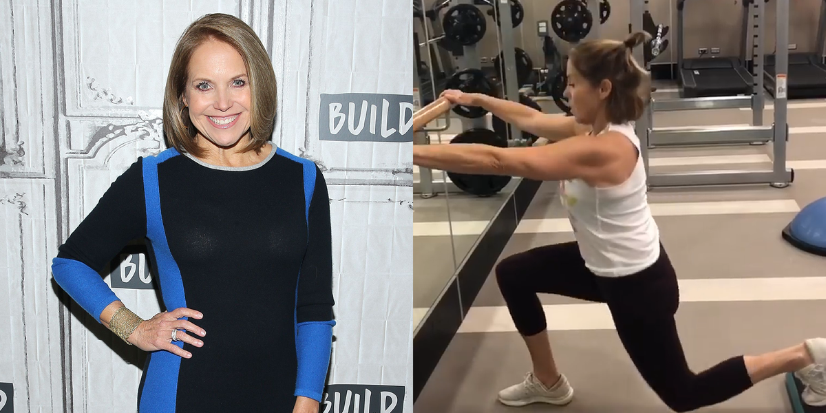 Katie Couric 61 Shows Off Toned Arms In Instagram Workout Video