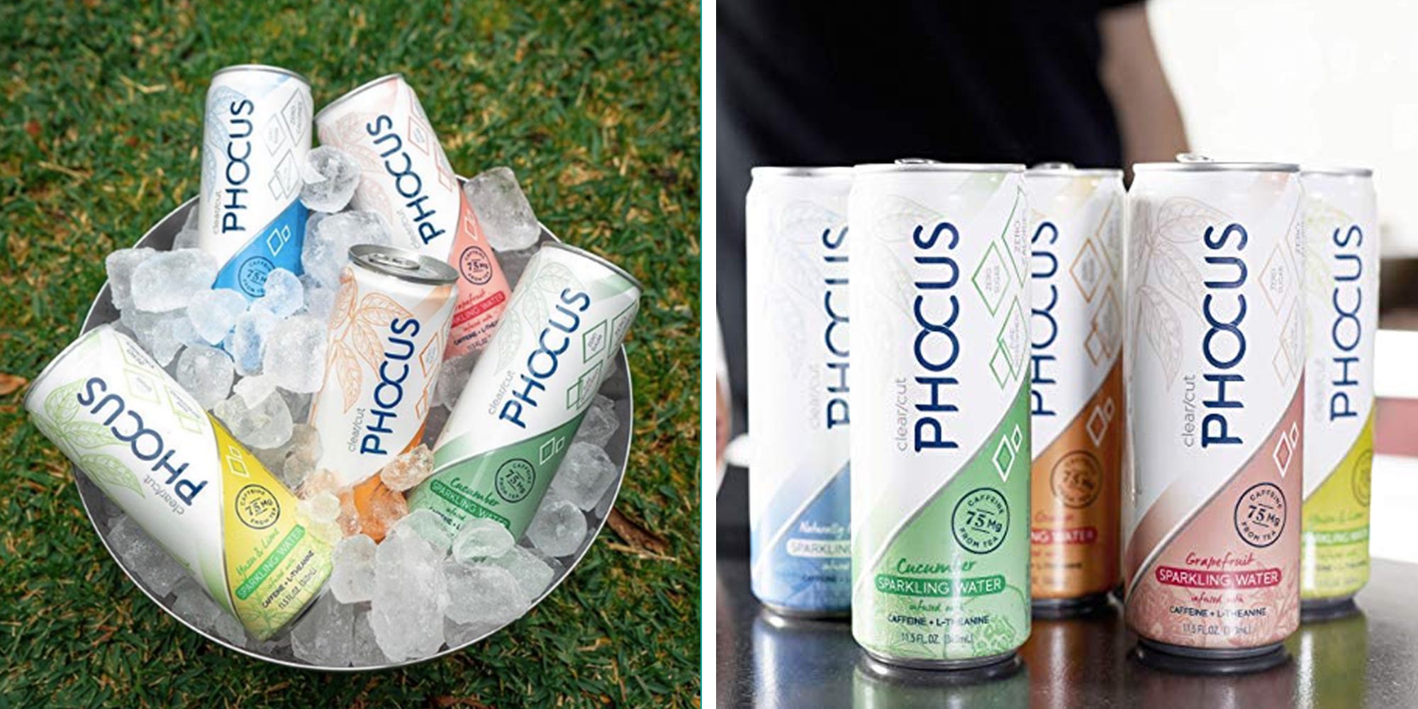 bubbly caffeinated water