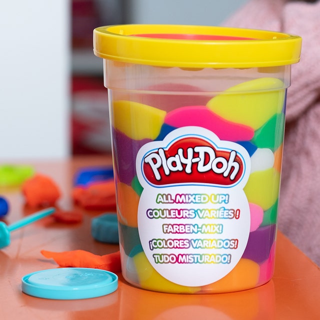 mixed up play doh