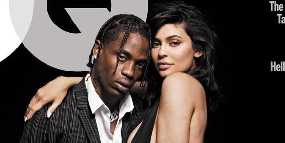 Kylie Jenner Shows Her Butt In Gq Cover With Travis Scott Kylie 