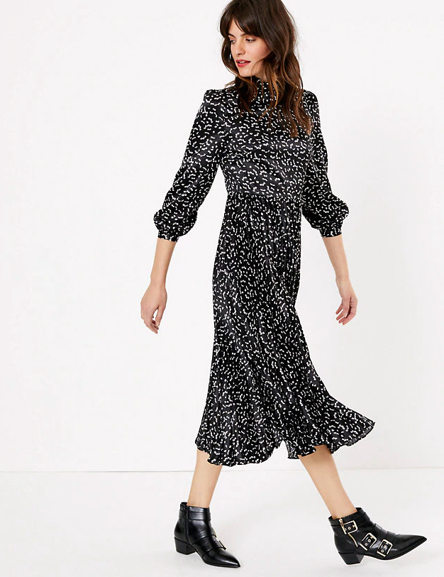 M&S are selling the ideal Christmas dress for day or night