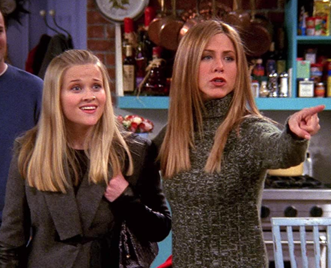 reese witherspoon and jennifer aniston in friends