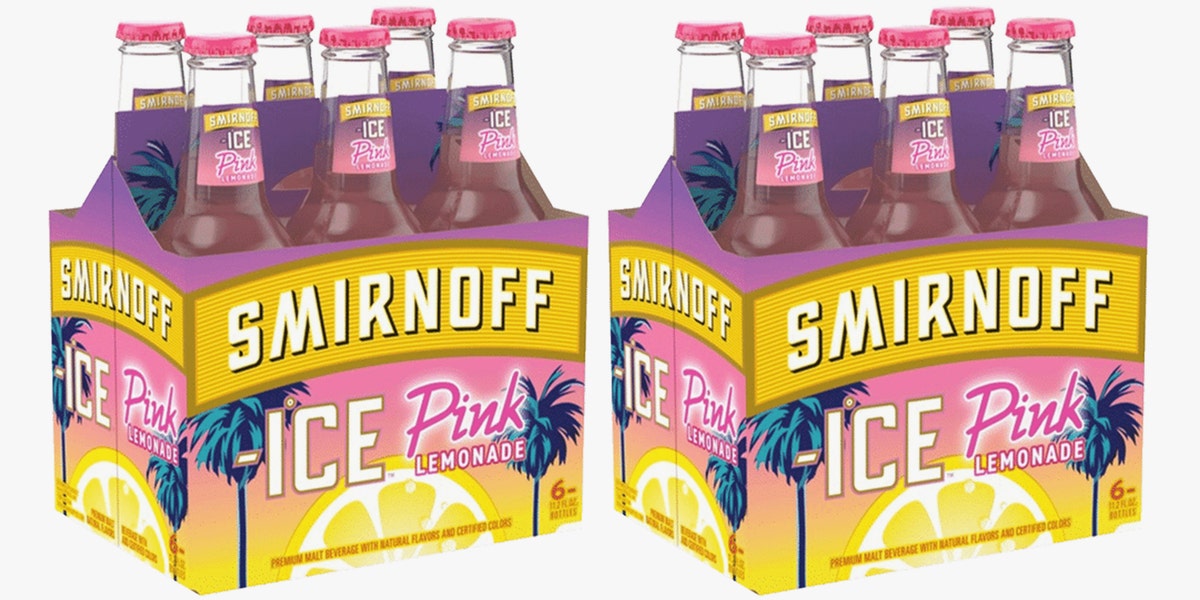 Smirnoff Ice Now Comes in a Pink Lemonade Flavor That Is All About Summer