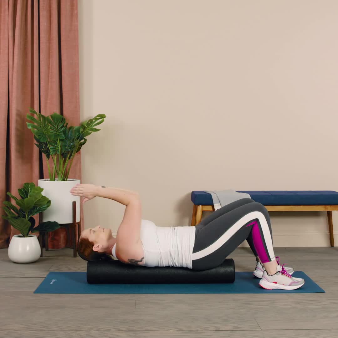 Yoga Meditation Cushion Pilates Fitness Gym Exercise Foam Roller for Fitness 