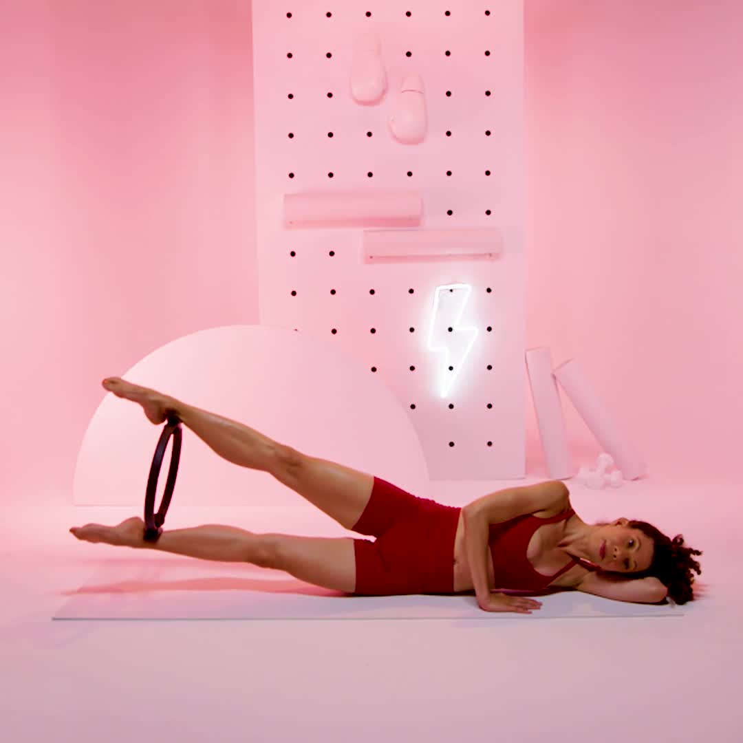 Pilates Side Lying Leg Series 
