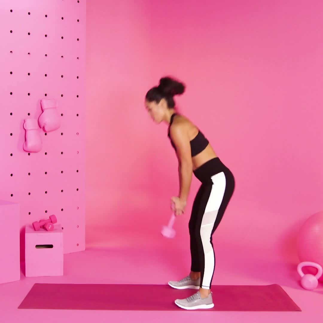 Watch: A Lower-Body Mat Pilates Workout That Will Light Your Glutes on Fire