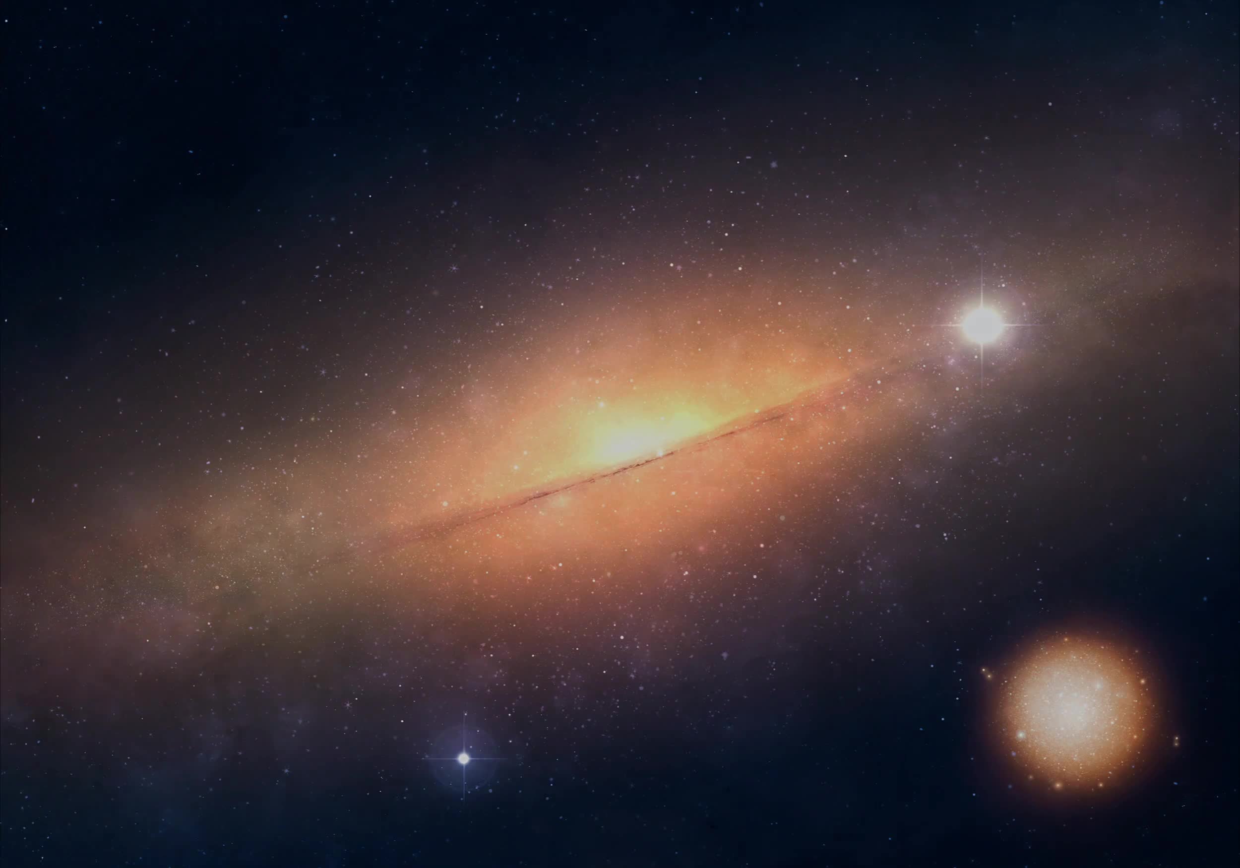 Why is space so dark even though the universe is filled with stars?