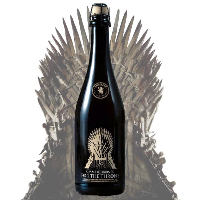 Ommegang GAME OF THRONES Winter is Here Night King EMPTY BEER BOTTLE