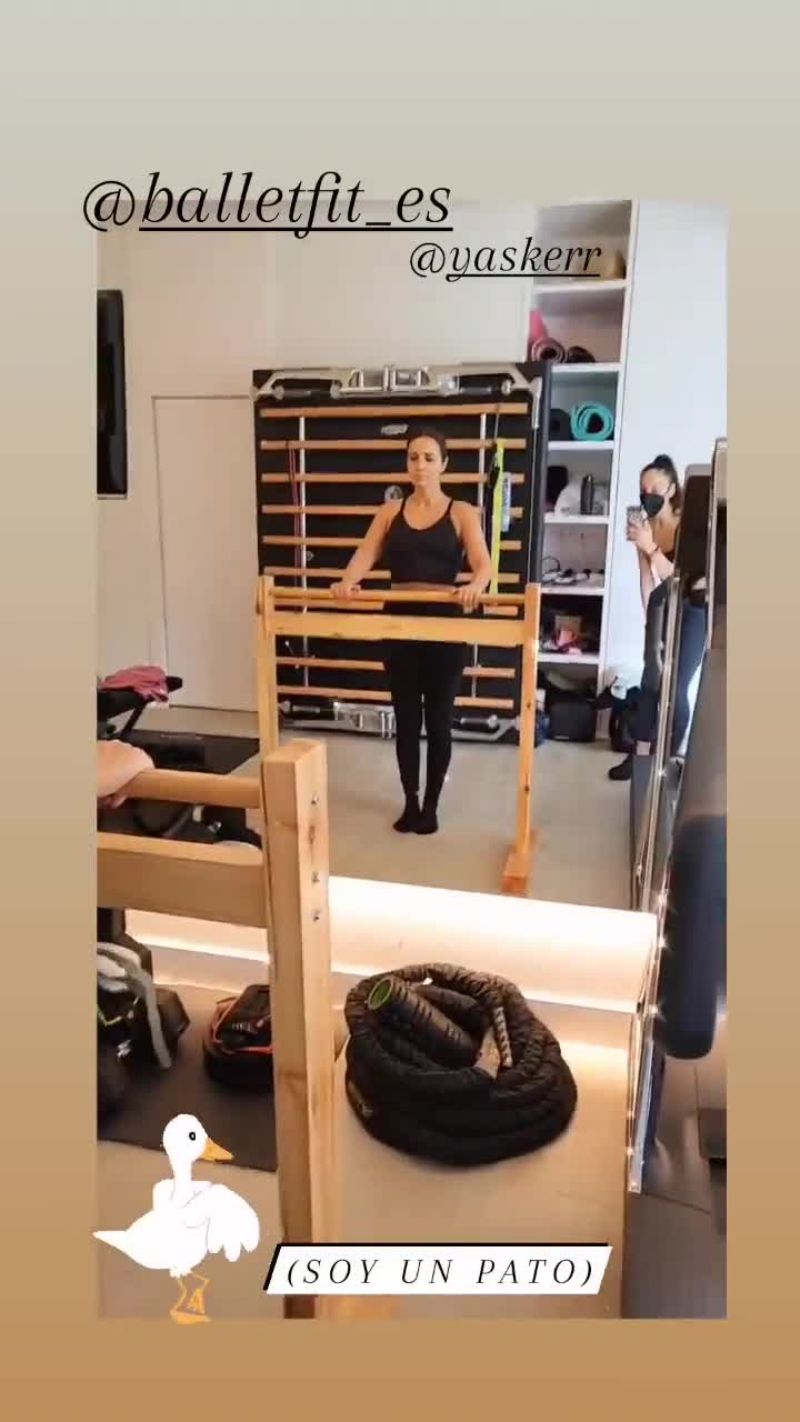 Paula Echevarría se suma al Ballet Fit con Gloria Morales