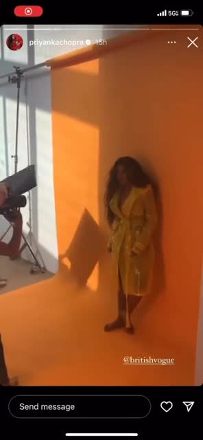 Priyanka Chopra Jonas Slays In A See-Through Dress In 'Vogue' BTS IG Video