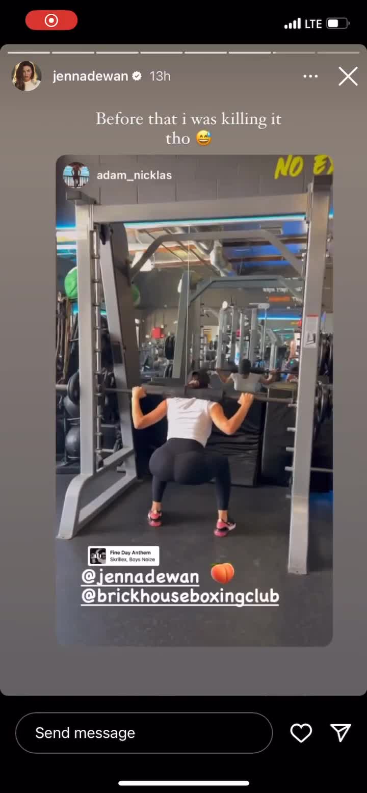 <div>Jenna Dewan's Toned Booty Is Pure #Fitspo As She Does Squats On IG</div>