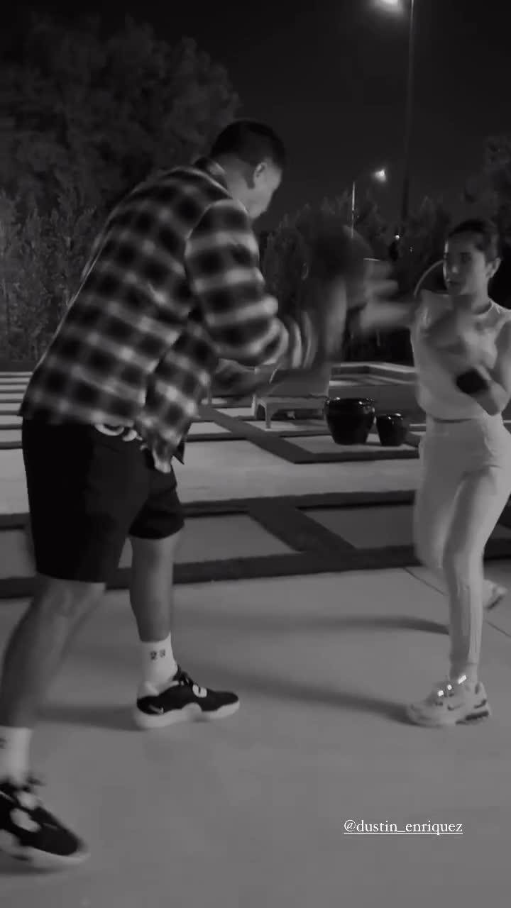 Becky G lo da todo en su entrenamiento de boxeo