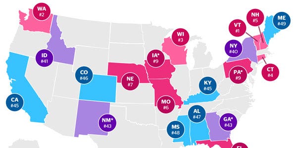 Breast Cancer Care - Best and Worst States