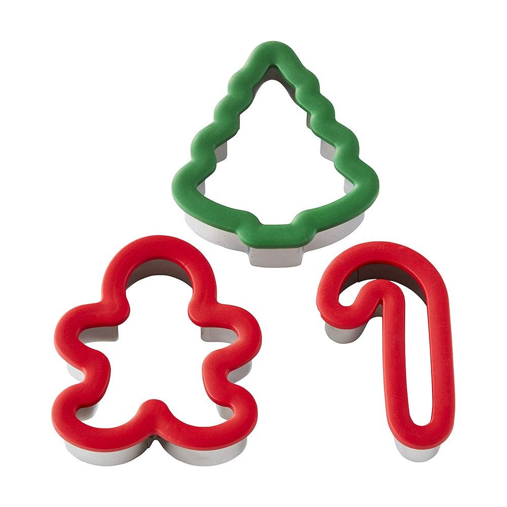 12 Best Christmas Cookie Cutters 2019 Holiday Cookie Cutter Sets   1571173910 Wilton Comfort Grip Christmas Cookie Cutter Set 1571173902 