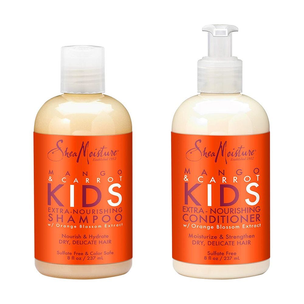 16 Best Kids Shampoo Brands For 2021 Best Shampoo For Kids   1578073234 Shea Moisture Mango Carrot Shampoo Conditioner Set 1557868138 