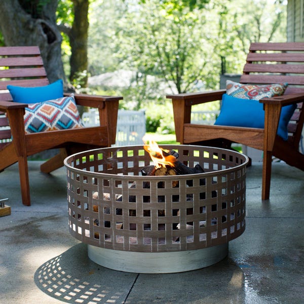 12 Of The Most Stylish Fire Pits You, Hudson Fire Pit