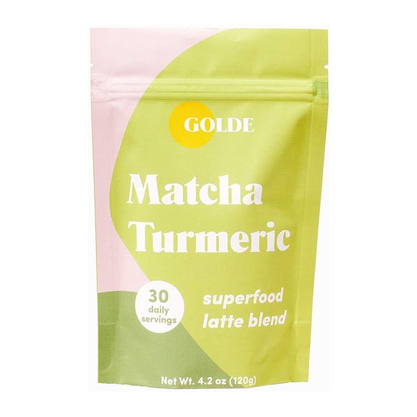 Golde Matcha Turmeric Superfood Latte Blend