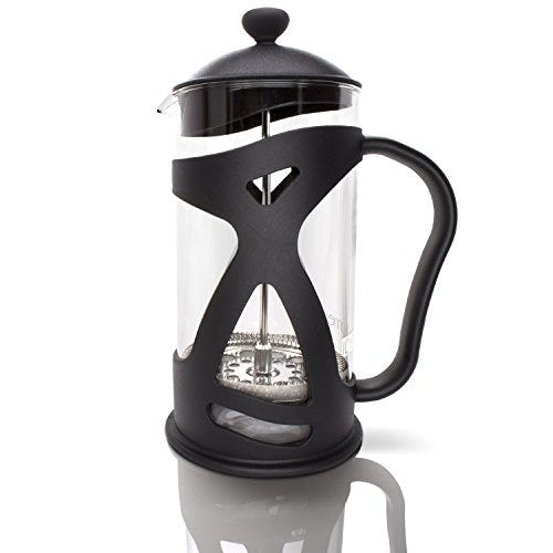 French Press Coffee Maker With Black Shell