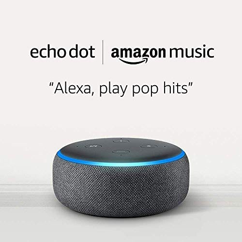 Echo Dot (3rd Gen) for $0.99 and 2 months of Amazon Music Unlimited for $15.98 