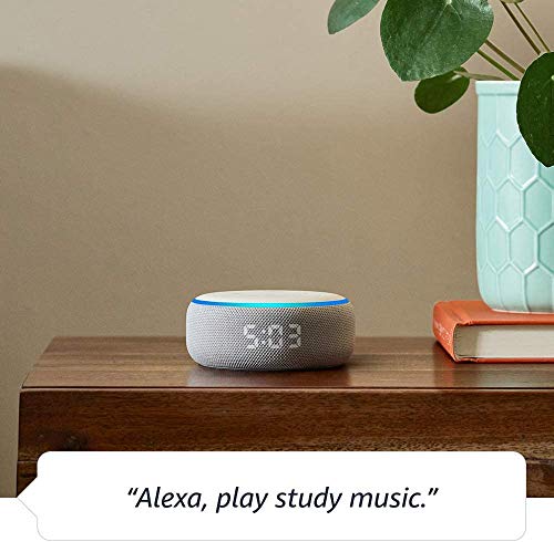 Echo Dot with clock for $9.99 and 2 months of Amazon Music Unlimited for $15.98 