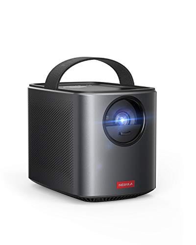 Nebula by Anker Mars II Pro 500 ANSI Lumen Portable Projector, Black, 720p Image, Video Projector, 30 to 150 Inch Projector