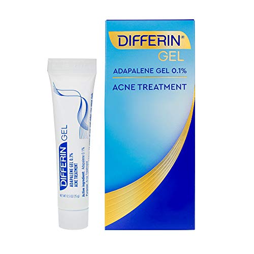 Acne Treatment Differin Gel, Acne Spot Treatment for Face w/ Adapalene