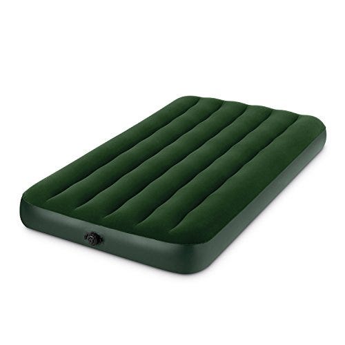 Intex Prestige Downy Airbed Kit with Hand Held Battery Pump