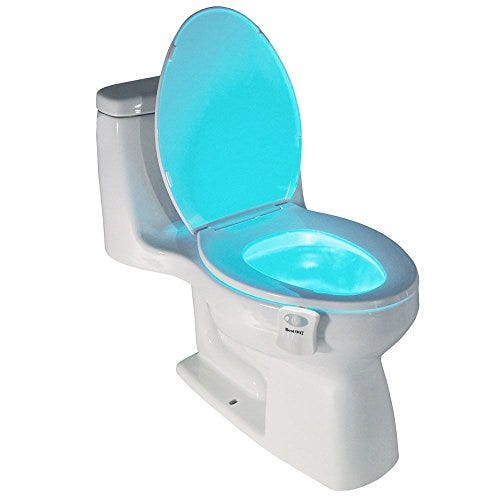 Best Light Motion Activated Toilet Night Light Toilet Nightlight