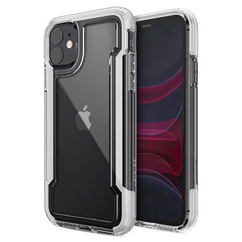 X-Doria Defense Clear, iPhone 11 Case - Military Grade Drop Protection, Shock Protection, Clear Protective Case for Apple iPhone 11, (White)